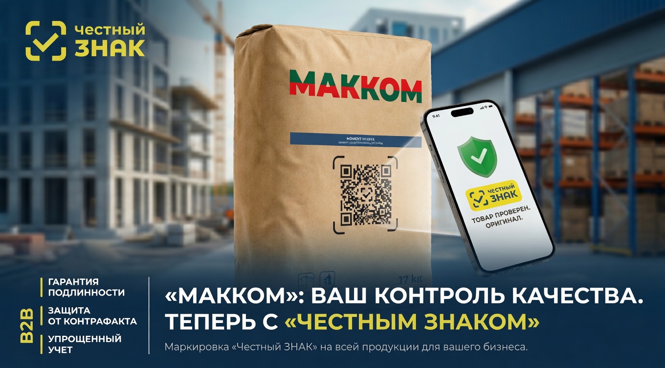 «Макком» внедряет маркировку «Честный ЗНАК».