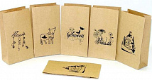 Изображение Крафт пакеты с логотипом